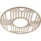 Ekena Millwork Empire Wood Fretwork Pierced Ceiling Medallion, Red Oak, 32"OD x 11 3/4"ID x 1/4"T CMWP32X32X0250EPRO - alternate 3